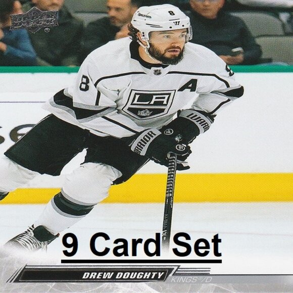 Drew Doughty Hockey Card Collection - 9 NHL Hockey Cards - Picture 1 of 10